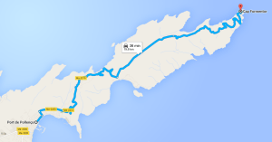 Trasa na Cap Formentor