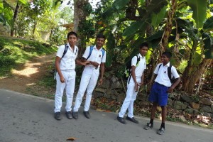 Dzieci idące do szkoły, Sri Lanka