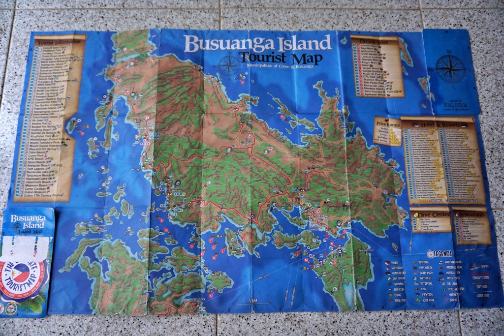 Busuanga Island - mapa
