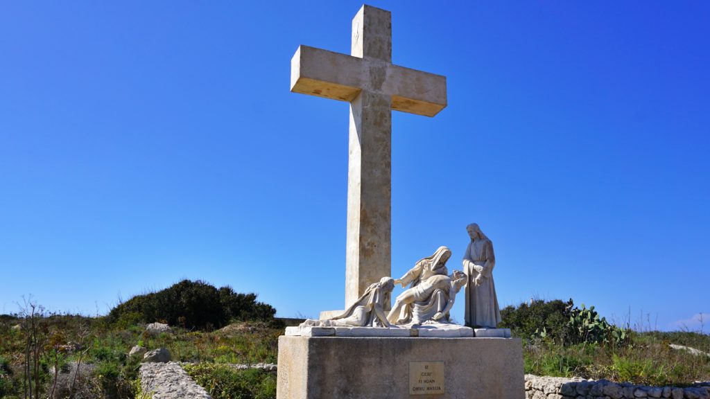 Droga krzyżowa na wzgórze Ta' Għammar - Malta, Gozo